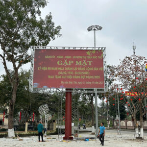 Thi công màn hình Led ngoài trời